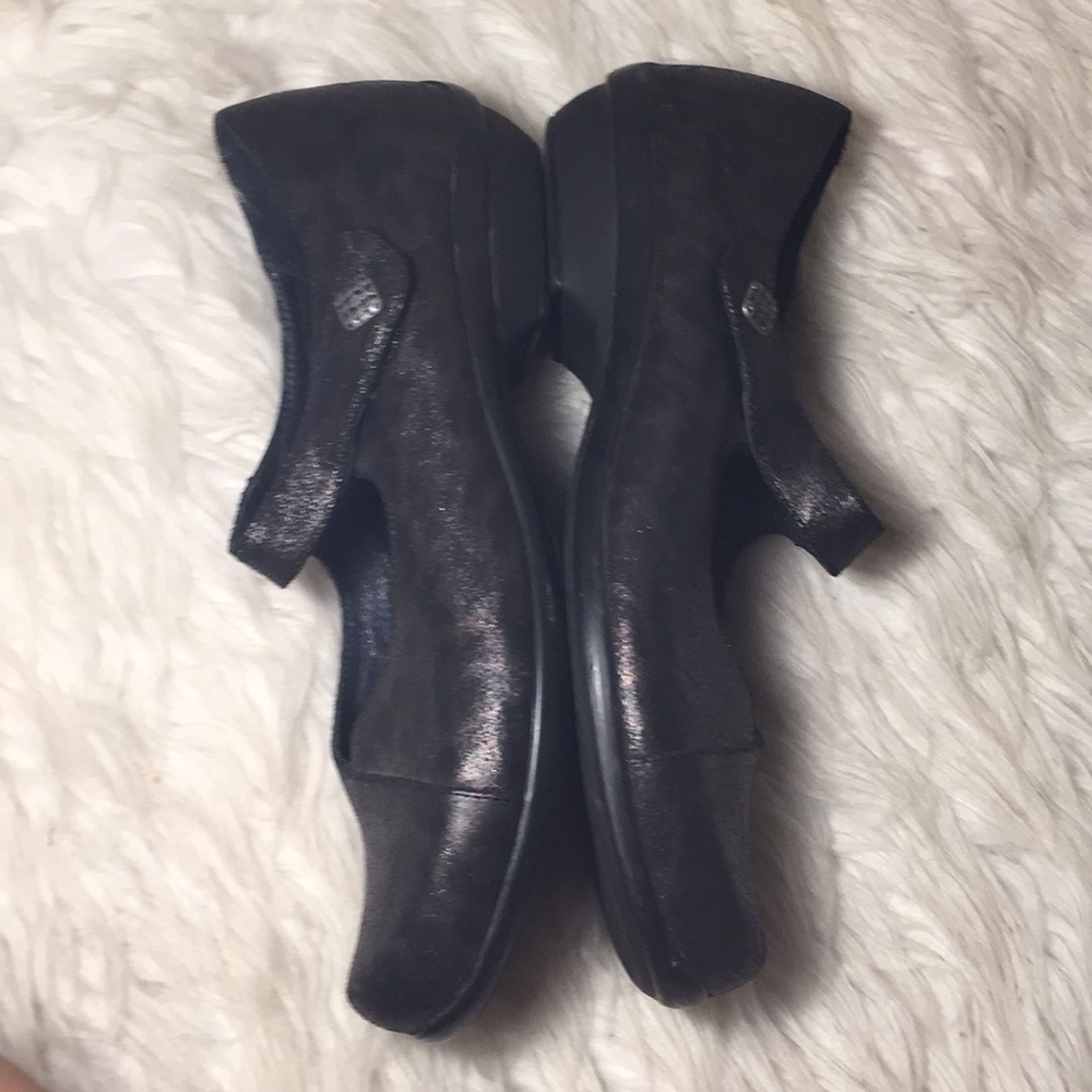 Dansko Leopard Print Metallic Opal Maryjanes Mary… - image 6